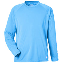 HUK Men's Marolina Blue Pursuit Long-Sleeve T-Shirt