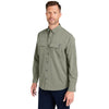 HUK Men's Moss Creekbed Long Sleeve Shirt