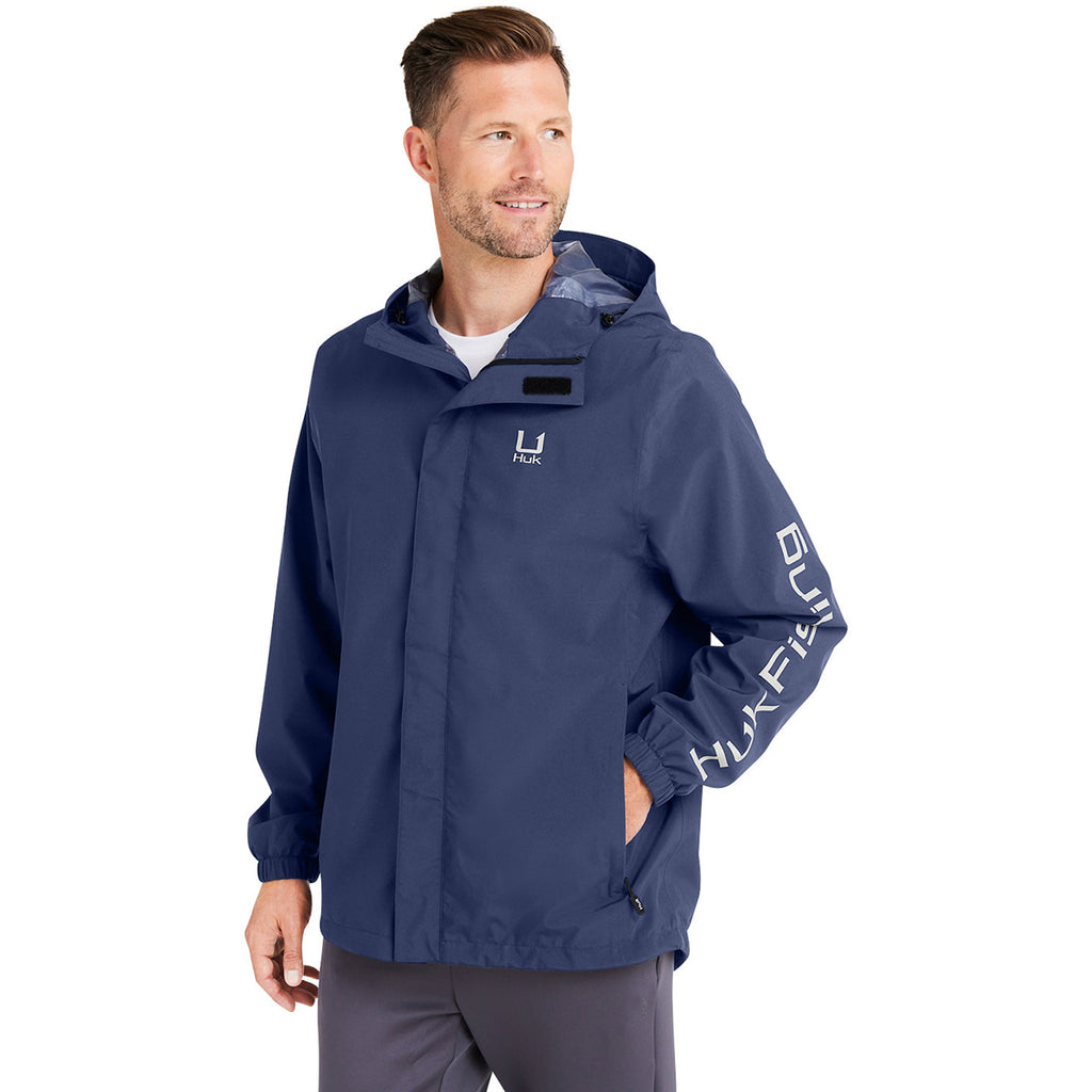 HUK Men's Naval Academy Storm Rain Jacket