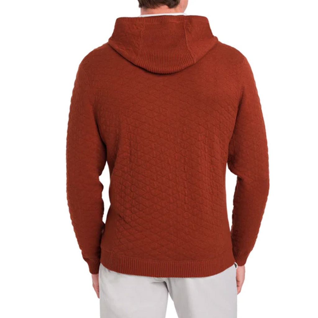 Holderness & Bourne Men's Heathered Russet The Wallace Sweater