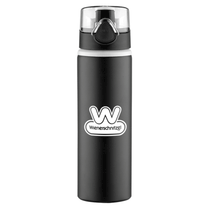 SnugZ Black Hermosa Aluminum Water Bottle 27 oz.