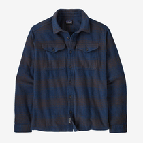 Patagonia Men's Cascade: Tidepool Blue Fjord Flannel Shirt