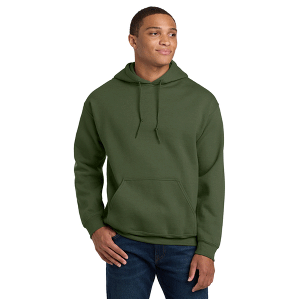 Gildan Military Green Heavy Blend Hooded Sweatshirt