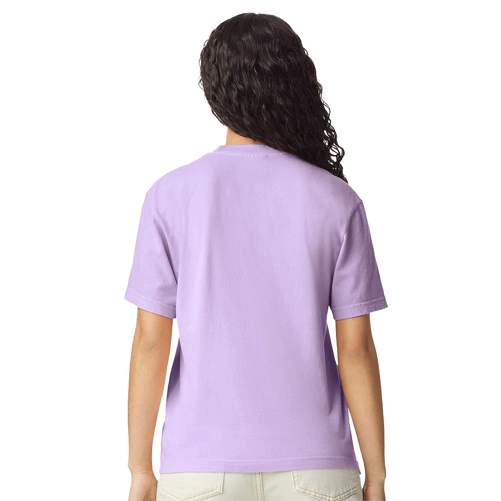 Comfort Colors Unisex Orchid Garment-Dyed Heavyweight Pocket T-Shirt