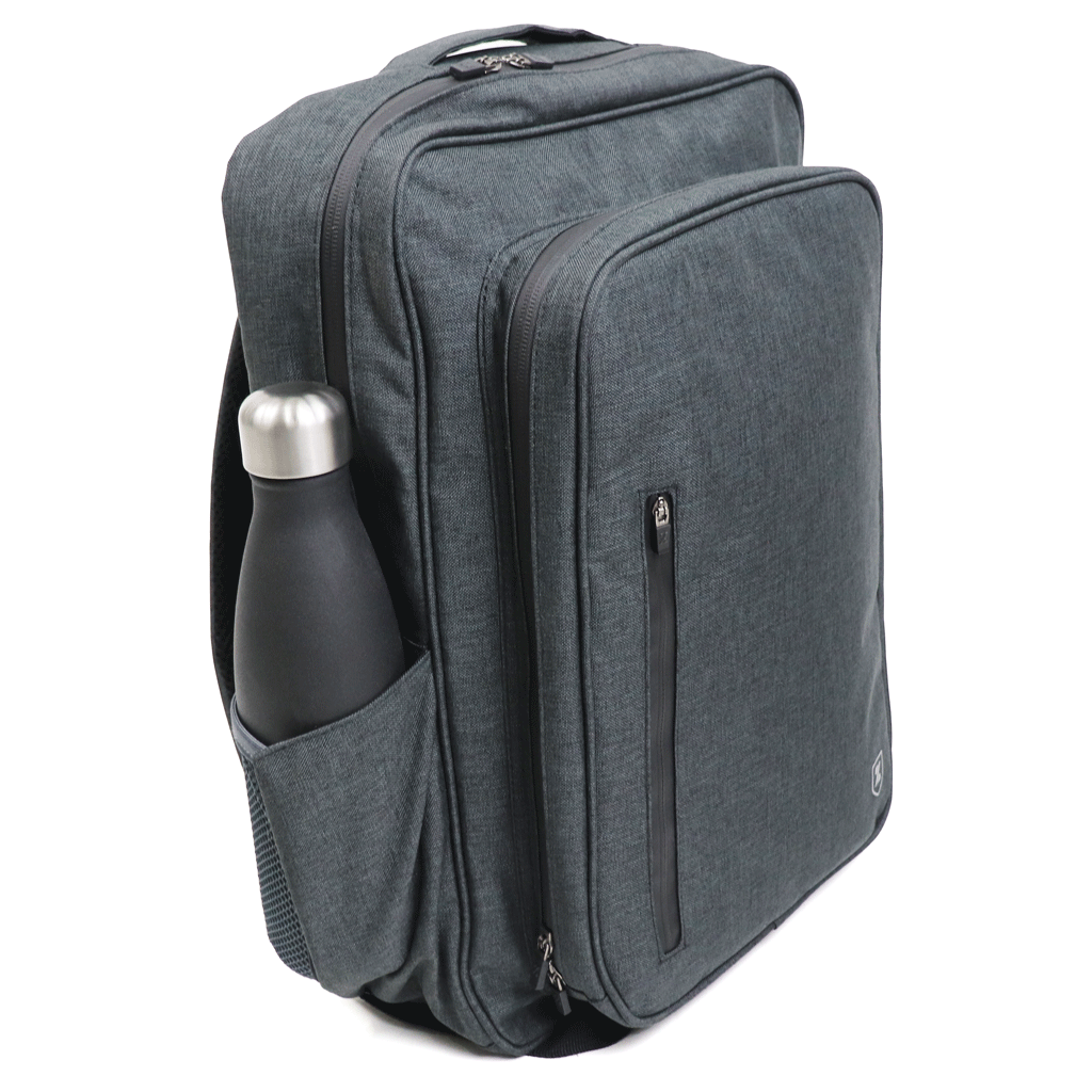 Zusa Black Heather Structured Transit Pack