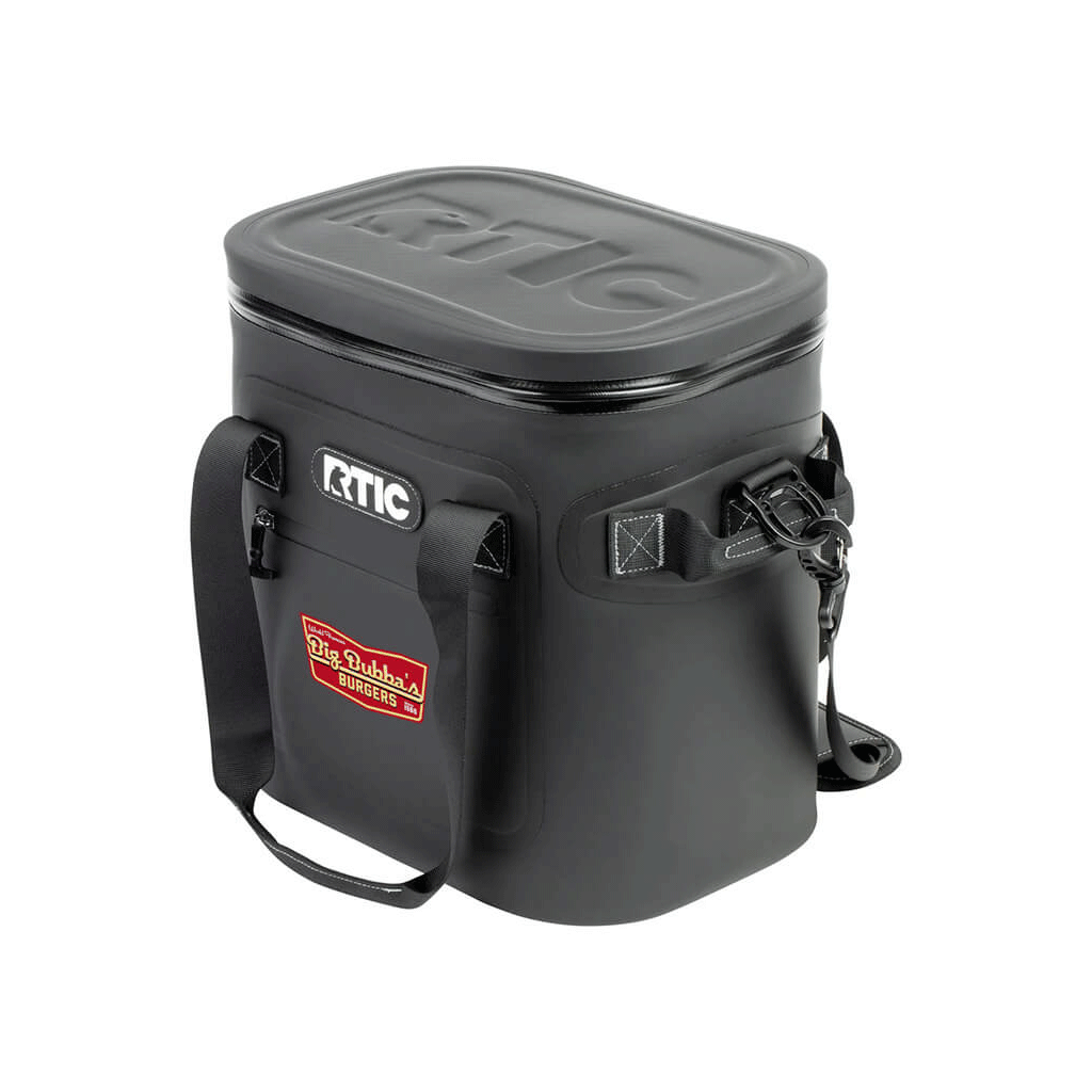 RTIC Black 20 Soft Pack Cooler