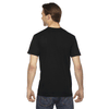 American Apparel Unisex Black Fine Jersey Short-Sleeve T-Shirt