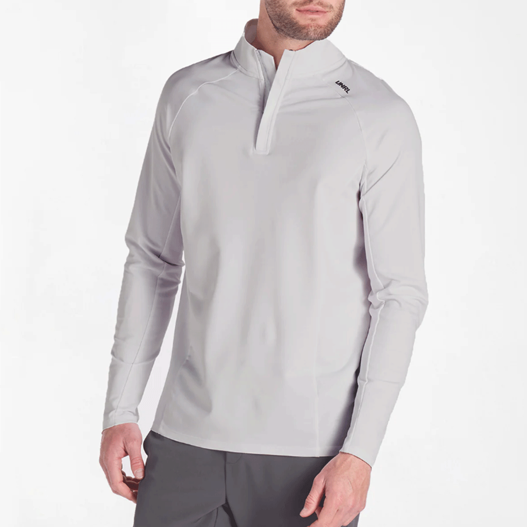 UNRL Men's Mist Highlands Quarter Zip