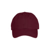 Vantage Men's Deep Maroon Clutch Bio-Washed Unconstructed Twill Cap