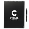 RocketBook Black Letter Flip Notebook Set