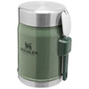 Stanley Hammertone Green Classic Legendary Food Jar + Spork - 14 Oz