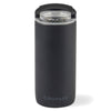 Gemline Matte Black Emery 2-in-1 Double Wall 20 oz. Stainless Bottle