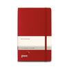 Moleskine Scarlet Red Hard Cover Ruled Large Expanded Notebook