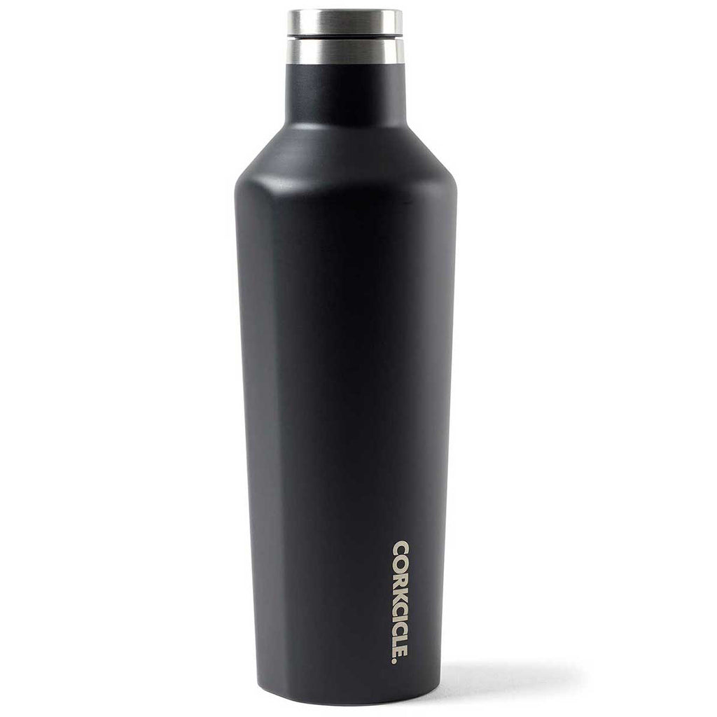 Corkcicle Matte Black Canteen - 16 Oz.