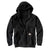 Carhartt Men's Black Paxton Heavyweight Hooded Zip-Front Sweatshirt