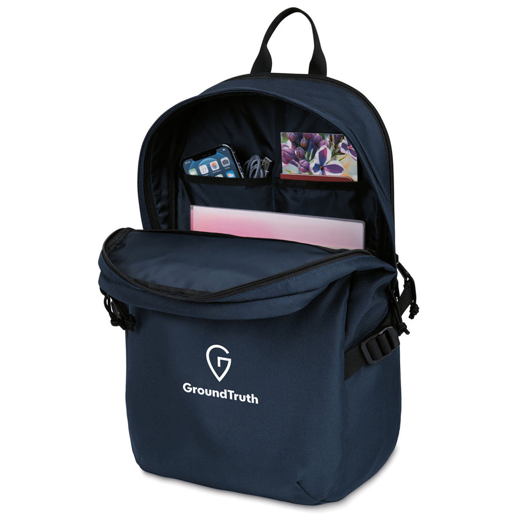 Gemline Navy Renew rPET Computer Backpack