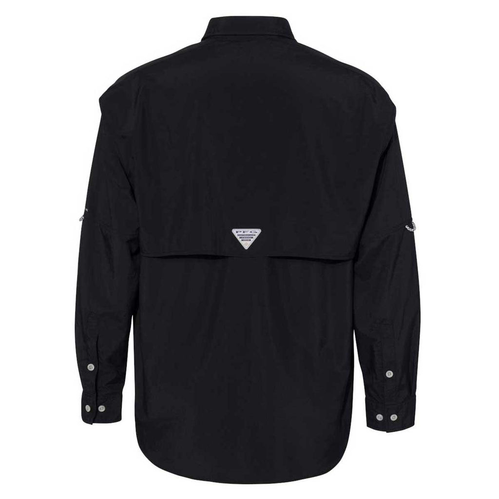 Columbia Men's Black Bahama II Long Sleeve Shirt