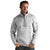 Antigua Men's Light Grey Heather Fortune Quarter Zip