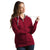 Antigua Women's Cardinal Red Victory Hoodie