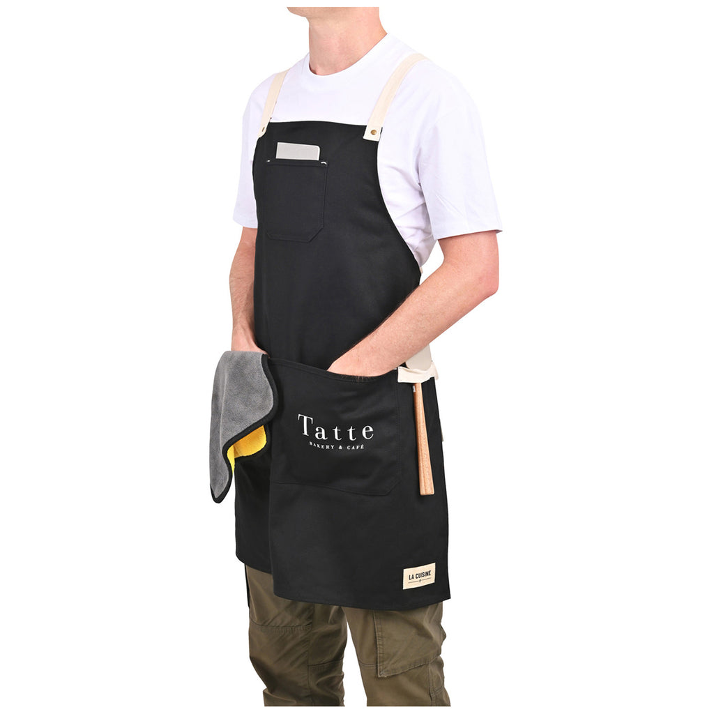 La Cuisine Black Prep Apron