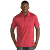 Antigua Men's Dark Red/White Quest Polo