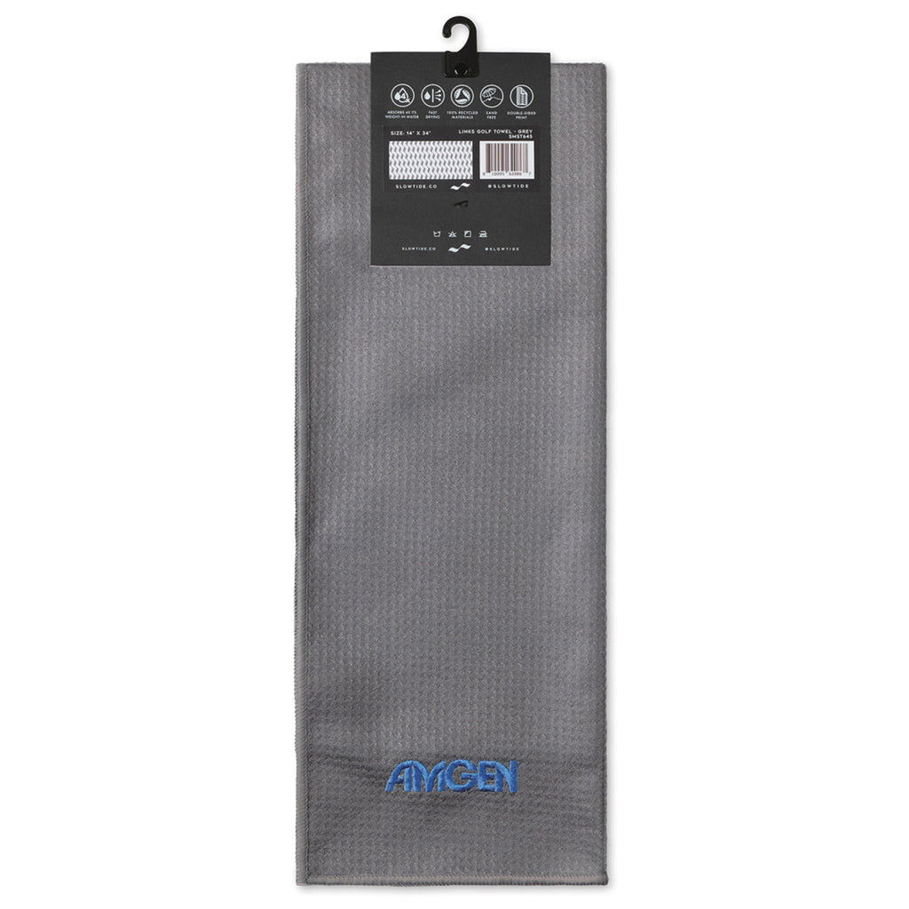 Slowtide Cool Grey Links Golf Towel