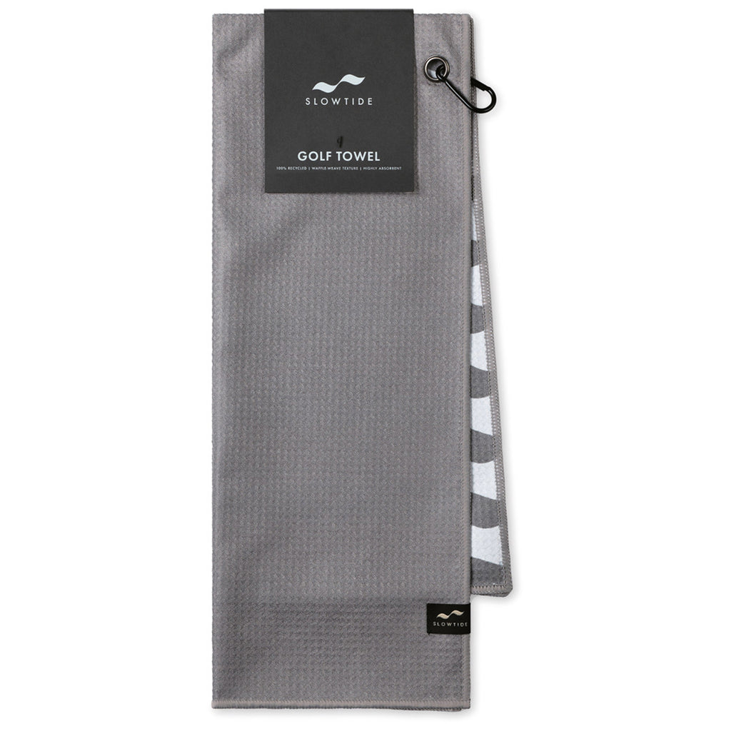 Slowtide Cool Grey Links Golf Towel