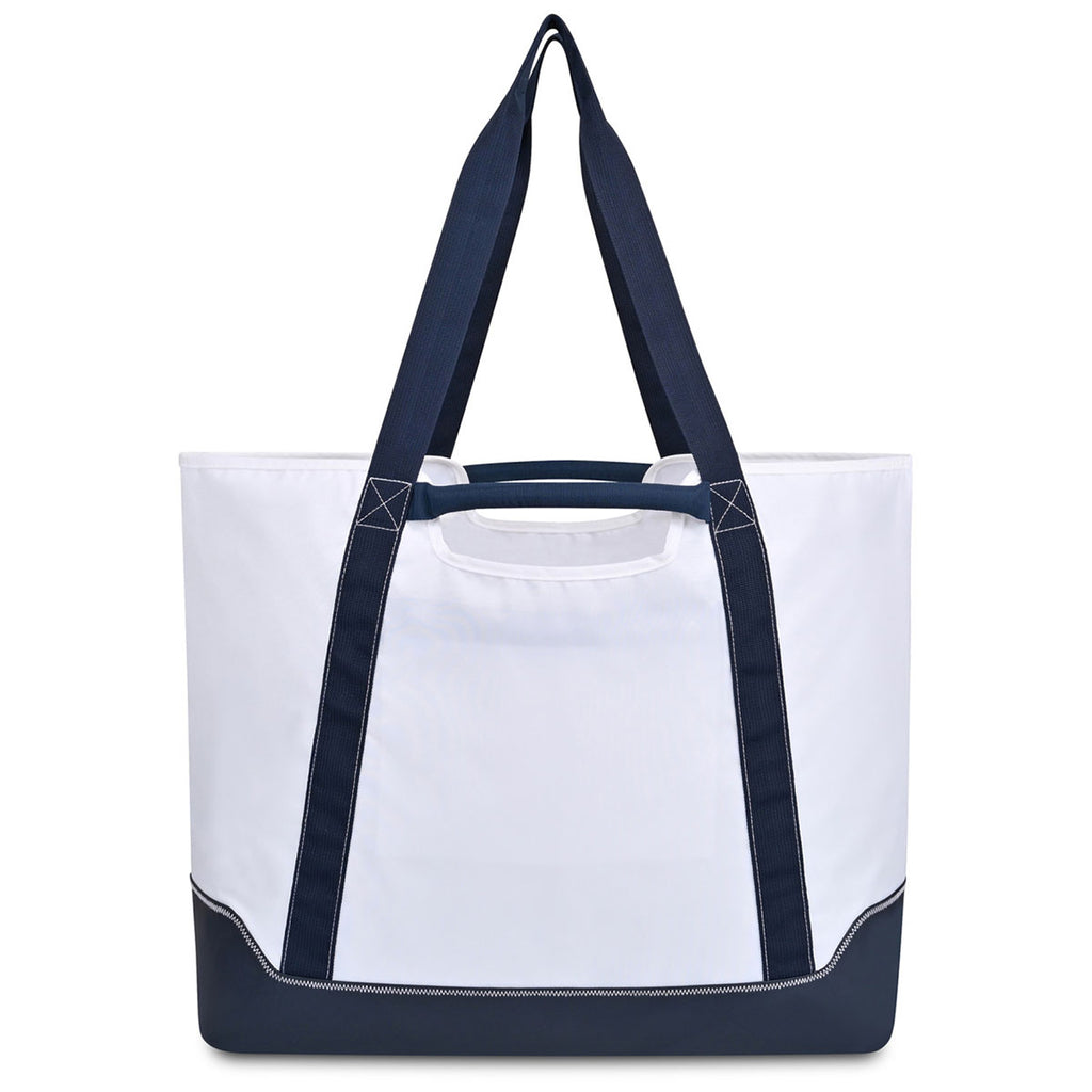 Gemline White Harborside XL Boat Tote