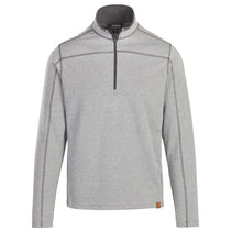 Landway Unisex Heather Grey Basecamp Heather Quarter Zip Pullover