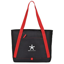 Gemline Red Repeat Recycled Poly Tote