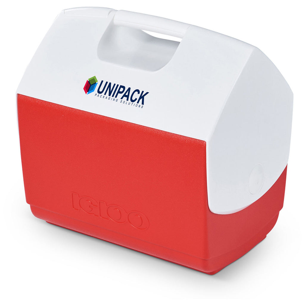 Igloo White-Red Star Playmate Elite 16 Qt Cooler