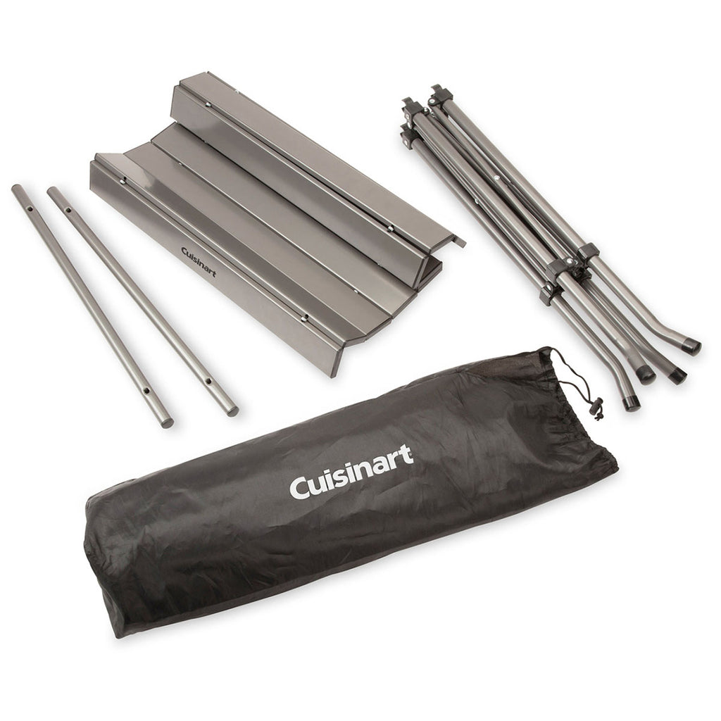 Cuisinart Silver Aluminum Folding Prep Table