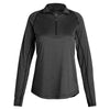 Landway Women's Heather Black Apex Baselayer Active Dry Pullover