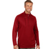 Antigua Men's Dark Red Genereation Quarter Zip Up