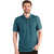 Antigua Men's Deep Teal Heather/White Esteem Polo