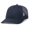 Pacific Headwear Navy Snapback Trucker Mesh Cap