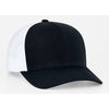 Pacific Headwear Dark Navy/White Snapback Trucker Mesh Cap