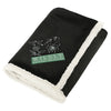 Field & Co. Black 100% Recycled PET Sherpa Blanket