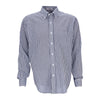 Vantage Men's Navy/White Easy-Care Gingham Check Shirt