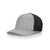 Richardson Heather Grey/Black Mesh Back Split Trucker R-Flex Hat