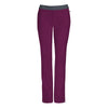 Cherokee Women's Wine Infinity Low-Rise Slim Pull-on Pant