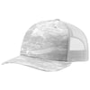 Richardson Mossy Oak Elements Bonefish/Light Grey Printed Five Panel Trucker Hat