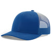 Richardson Royal/White Fade Printed Mesh Trucker Hat