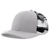 Richardson Silver/Grey Camo Printed Mesh Trucker Hat