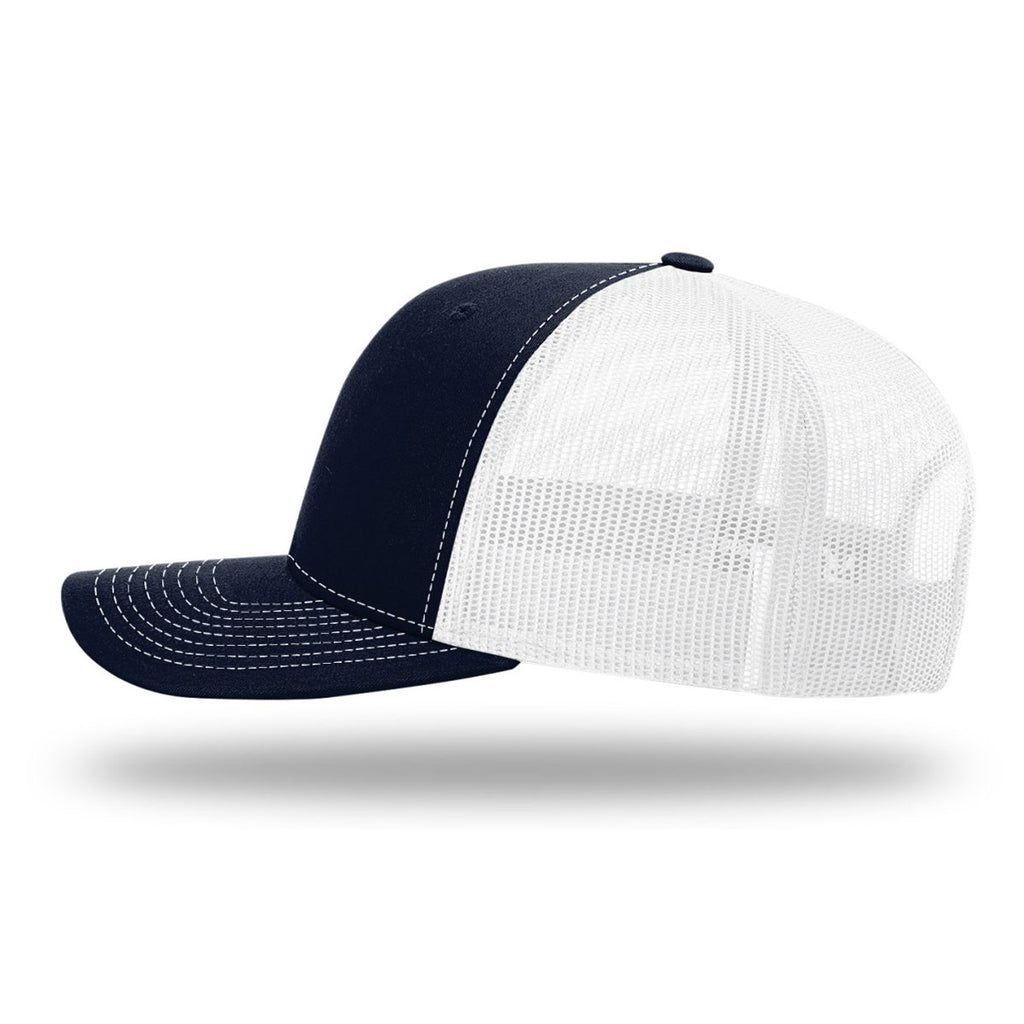 Richardson Navy/White Recycled Trucker Cap