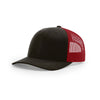 Richardson Coffee/Claret Mesh Back Split Low Pro Trucker Hat