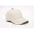 Pacific Headwear Khaki/Black Velcro Adjustable Brushed Twill Cap With Sandwich Visor