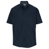 Edwards Men's Navy Lightweight Short Sleeve Poplin Shirt