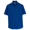 Edwards Men's Royal Lightweight Short Sleeve Poplin Shirt