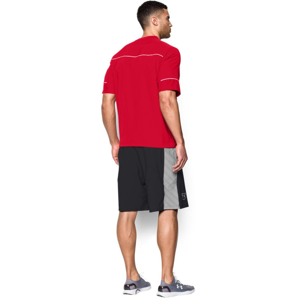 Under Armour Men's Red Team Ultimate S/S Cage Jacket